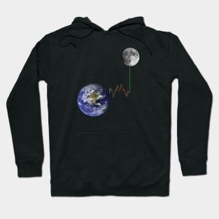 To the moon! Hoodie